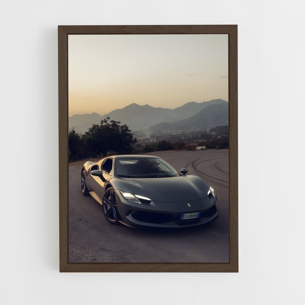 Poster gtb de Élégance – affiche Ferrari (vue 5)